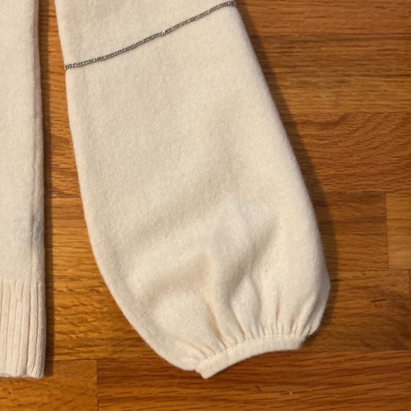 Women’s Neiman Marcus Cashmere Collection sweater. Cream. Size XS - Picture 4 of 6